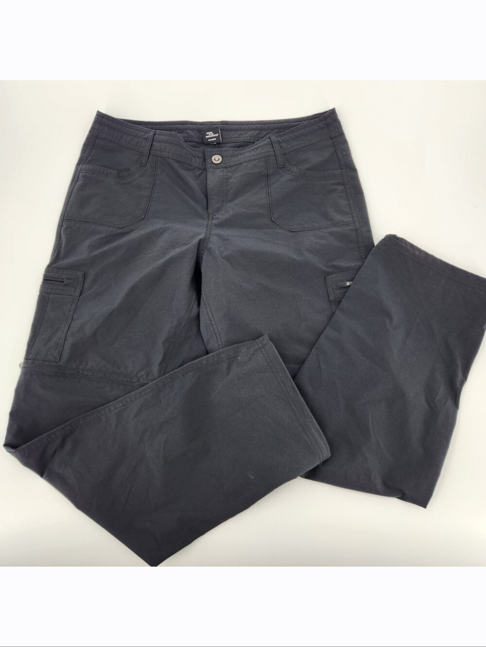 KUHL Horizon Womens Convertible Pant Size 16 Reg Charcoal Gray Hiking Outdoor - Picture 2 of 9
